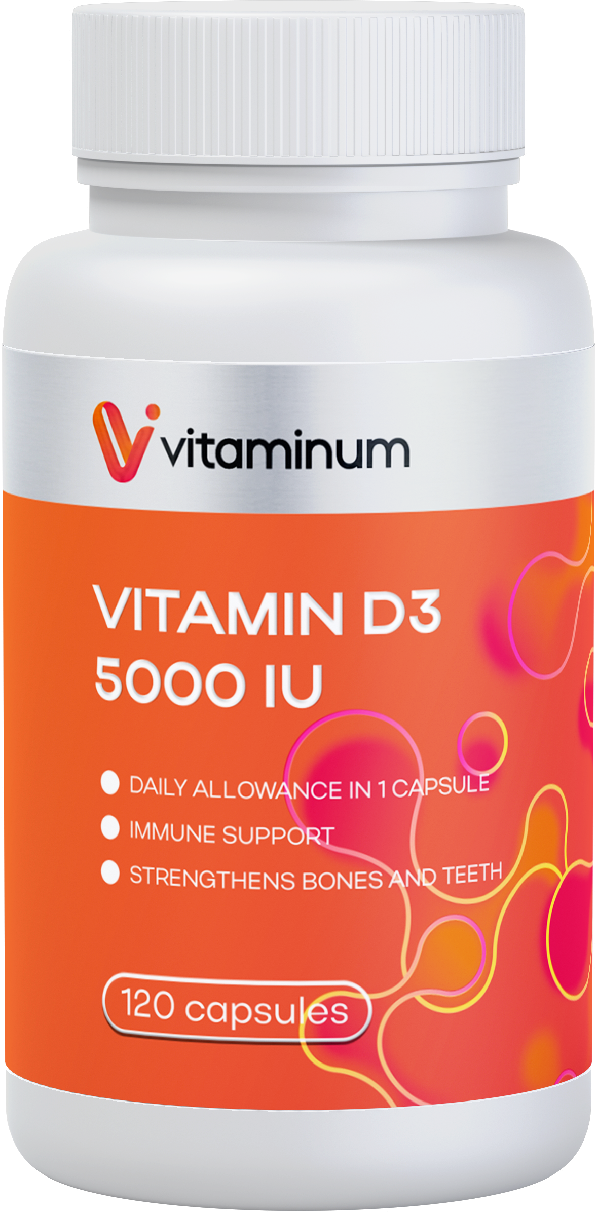  Vitaminum ВИТАМИН Д3 (5000 МЕ) 120 капсул 260 мг  в Рубцовске